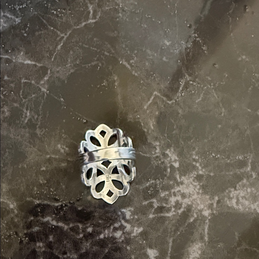 James Avery Silver Floral Ring - Picture 2 of 4